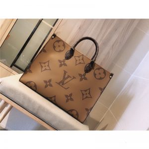 ルイヴィトン バッグ 新作 パロディ風 LOUIS VUITTON オンザゴー mm スーパーコピー レディース ショルダーバッグ