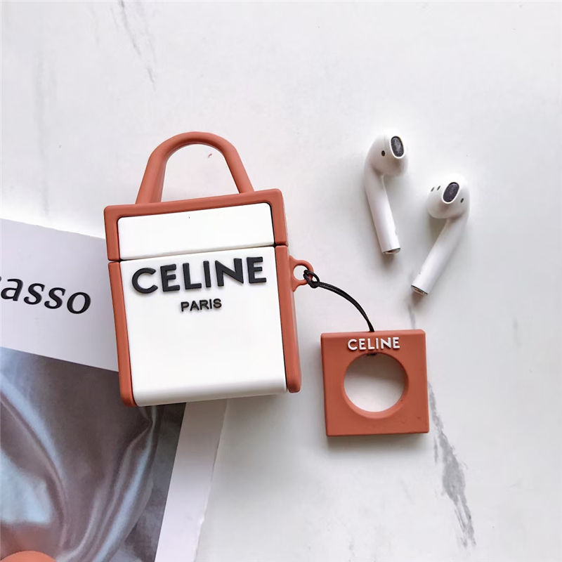 セリーヌ airpods ケース シリコン 韓国 celine airpods proケース