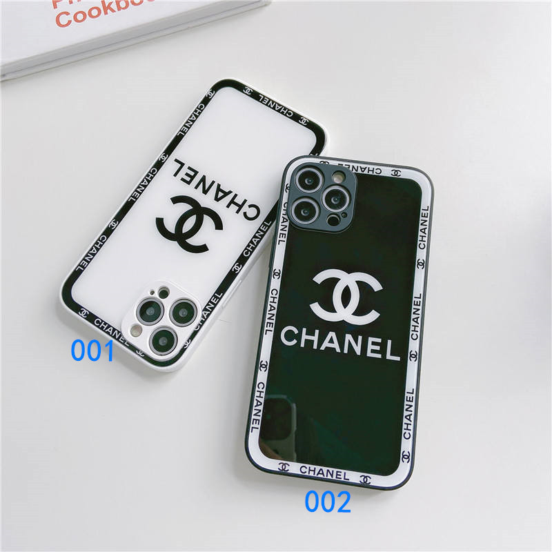 シャネル iphone15/15pro ガラスケース お 揃い chanel iphone14/13pro 