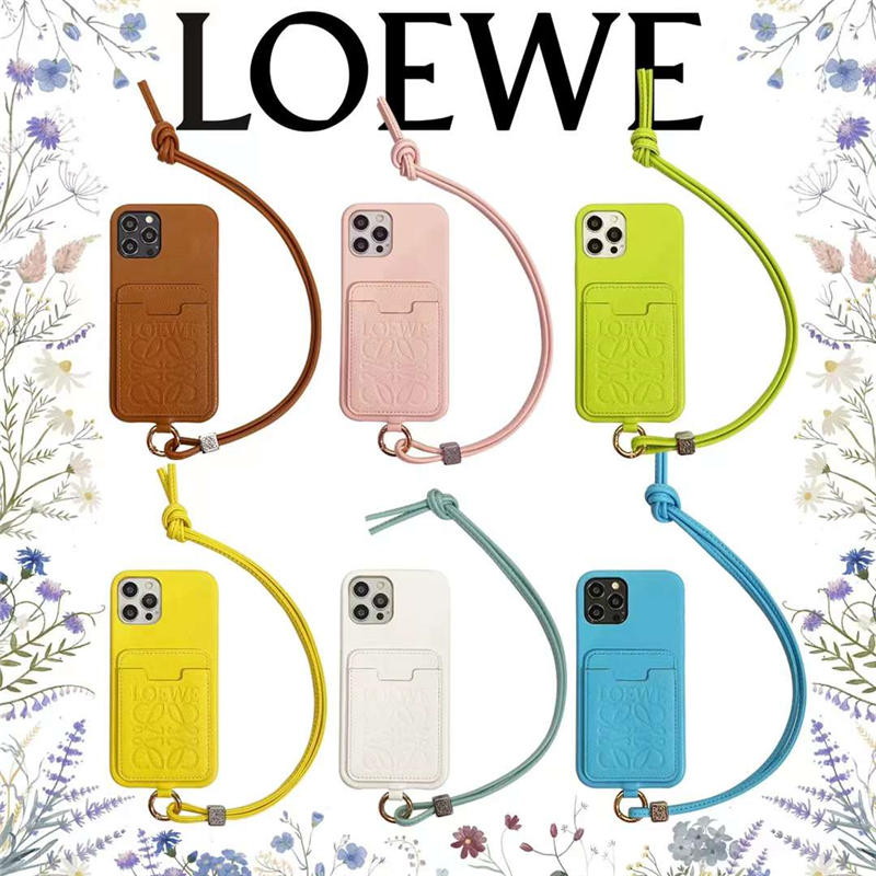 ロエベ 携帯電話ケース - ライトブルーモバイルケース/カバー