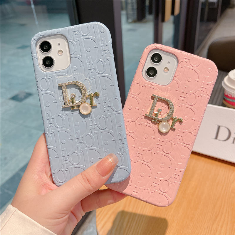セール在庫【極美品】Christian Dior iPhone レザーケース チャーム付き バッグ