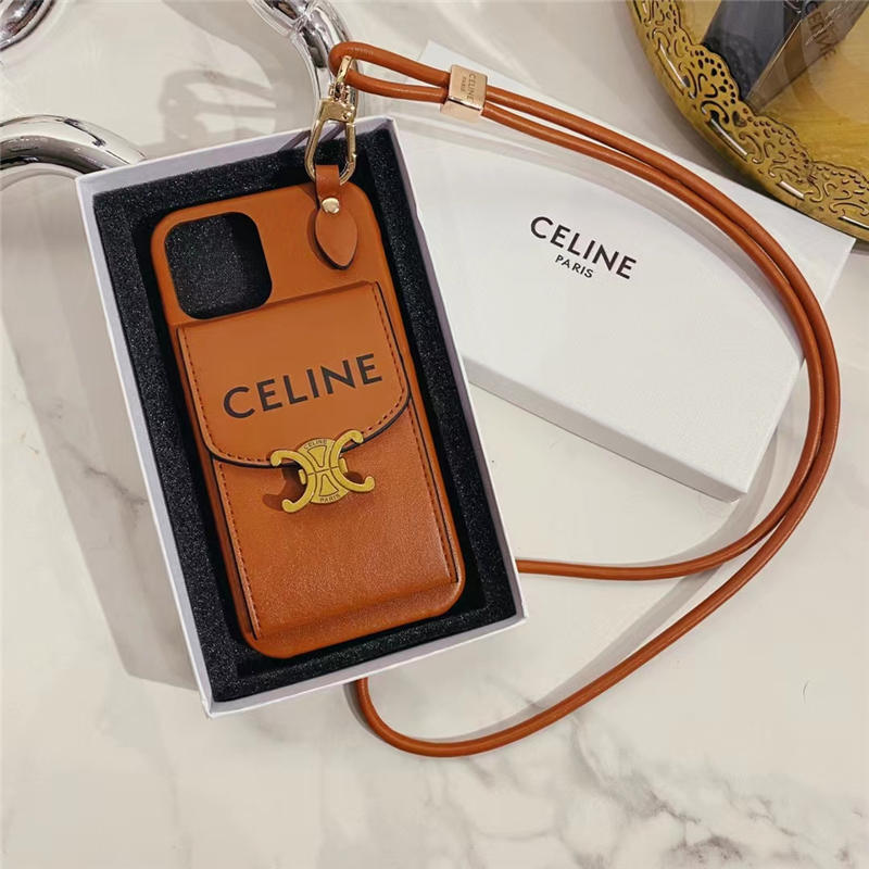 セリーヌ CELINE IPHONE ケース - モバイルケース/カバー