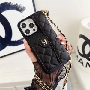 シャネル iphone16/16pro ケース ショルダー チェーン付き chanel iphone 15/15plus ケース iphone ケース  カード 収納 ブランド風 アイ フォン14/13 ケース 肩掛け 斜めがけ かわいい