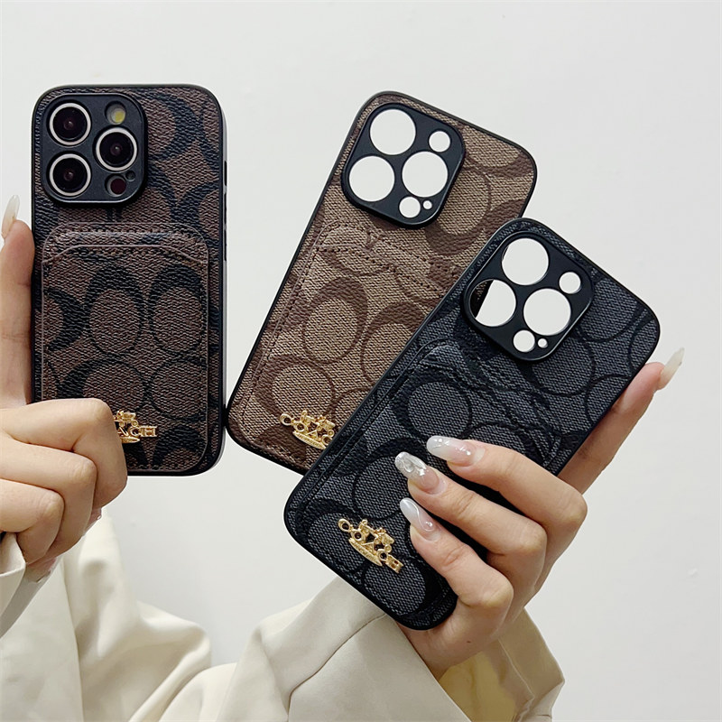 コーチ 携帯 ケース iPhone16/15plus coach iphone14/13 ケース iphoneケース カード収納 スマホケース ブランド  コピー iphoneケース お揃い ブランド