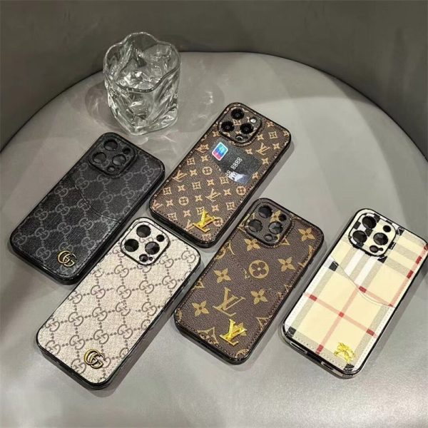 iphone16pro ケース ハイブランド アイフォン16 ケース ヴィトン gucci スマホケース iphone15/15pro iphone14/13/12 ケース 背面 収納 ブランド スマホケース バーバリー 安い