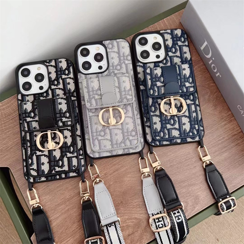 iphone ケース ディオール スマホ ショルダー ハイ ブランド dior 携帯 ケース iphone16pro ショルダー ケース iphone  ケース ショルダー かわいい