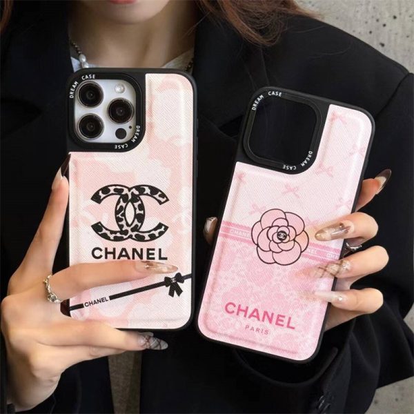 iphone ケース シャネル 風 chanel スマホケース iphone16/16pro max iphone15/14pro ケース 人気 女子 iphone13 ケース ピンク ハイ ブランド iphone ケース かわいい